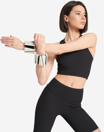 Силиконовые утяжелители Sensana, 2 х 0.45 кг, Серый