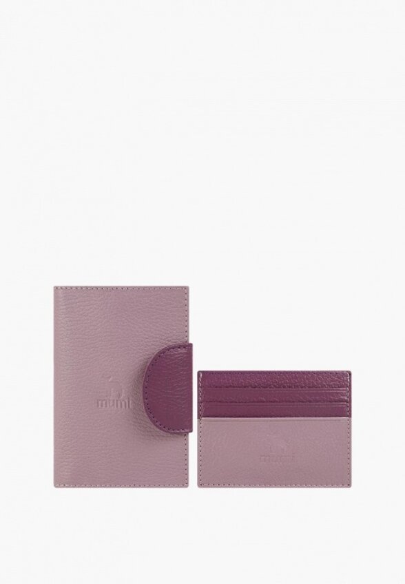 Обложка для паспорта и кредитница Mumi