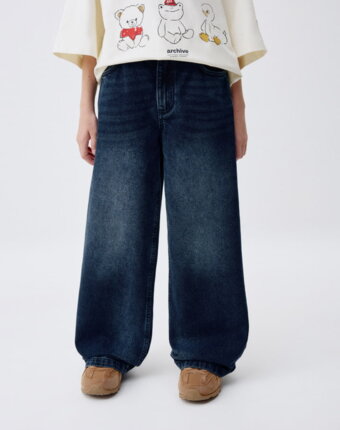 Джинсы LOOSE FIT для девочек из коллекции SELA ARCHIVE детям