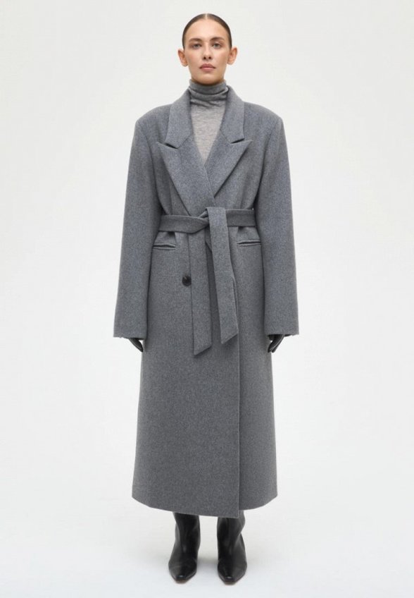 Пальто двубортное Prav.da