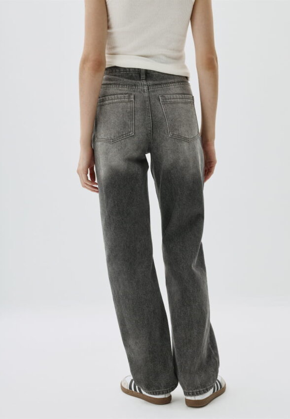 Утепленные джинсы Straight Fit