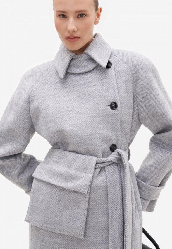 Пальто однобортное Top Top