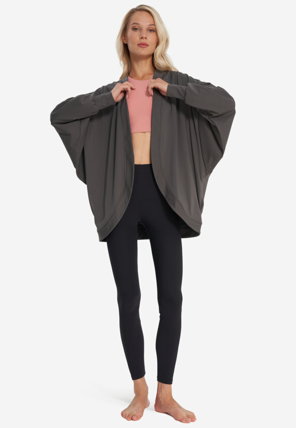 Джемпер женский Demix Yoga Kimono, Серый