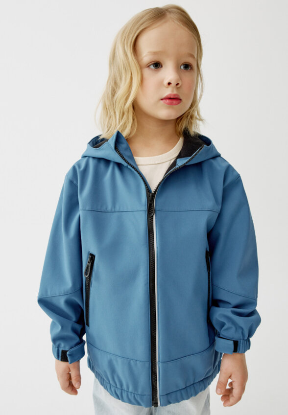 Ветровка из Softshell на флисе для мальчиков
