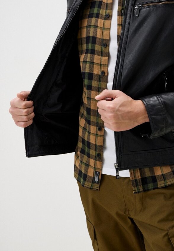 Куртка кожаная Jorg Weber