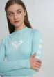 Рашгард женский Roxy Whole Hearted, Голубой3  - превью