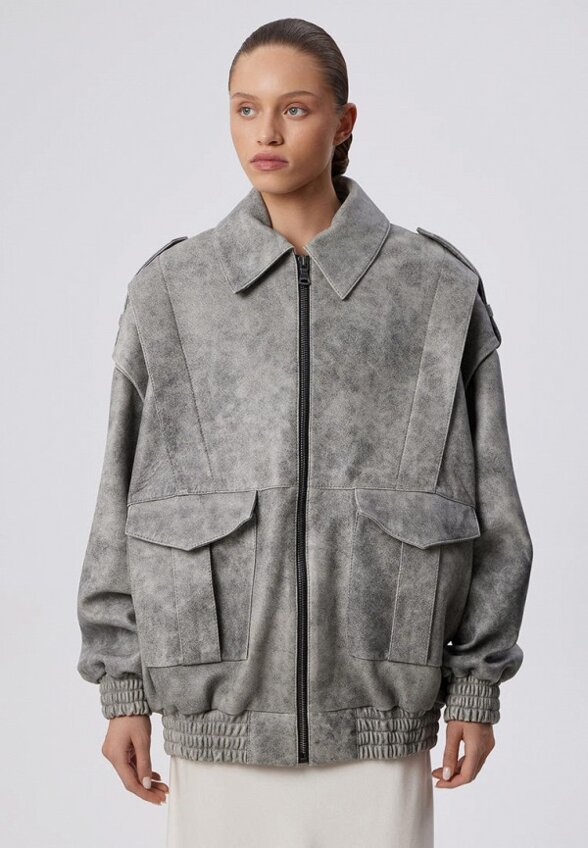 Куртка кожаная Patratskaya