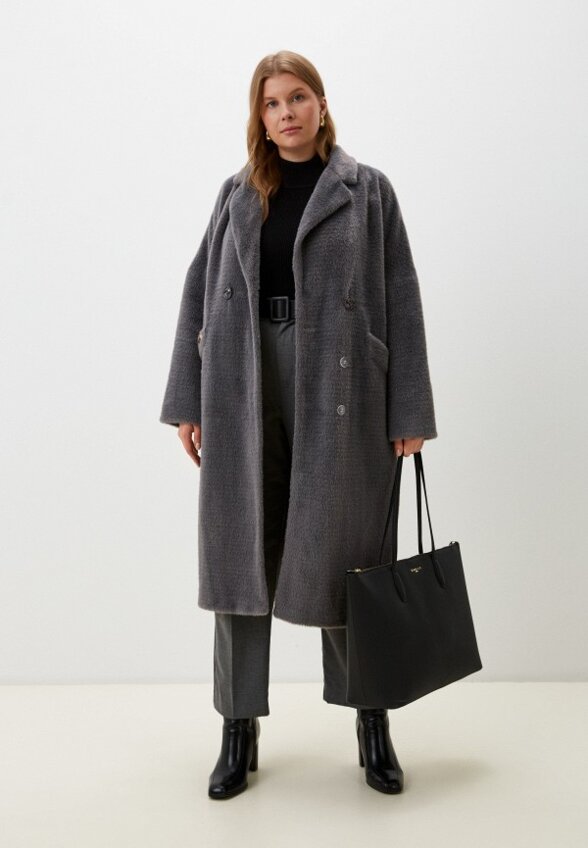 Пальто меховое Gaxgax