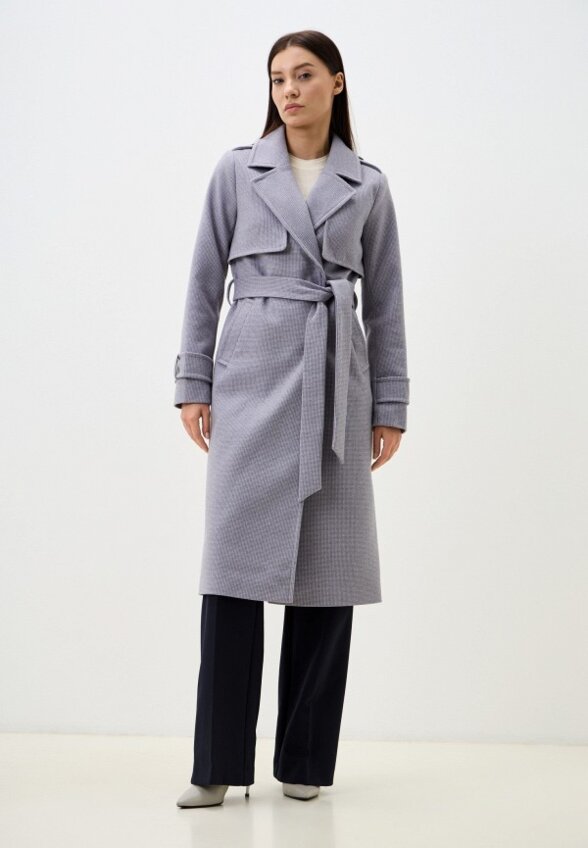 Пальто двубортное Снежная Королева