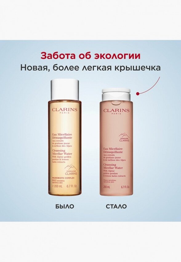 Мицеллярная вода Clarins