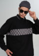 Лонгслив мужской Vans Medford Checkerboard LS, Черный1  - превью
