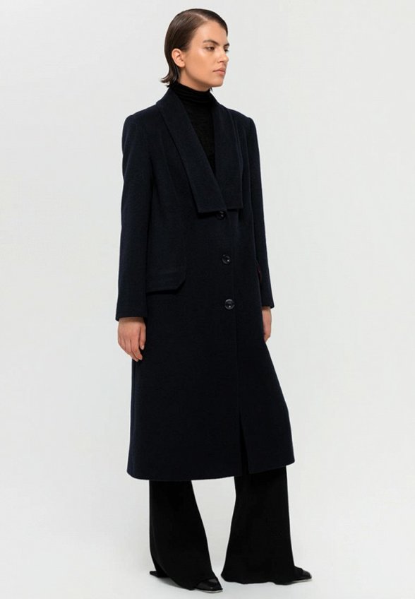 Пальто однобортное Weclo