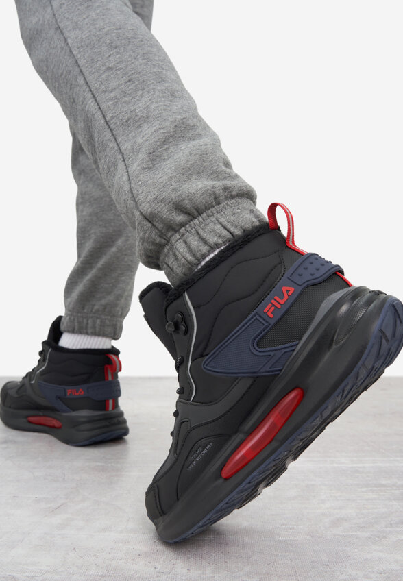 Кроссовки утепленные для мальчиков FILA Explore Mid, Черный