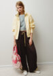 Широкие брюки с утяжками по низу из линейки SELA Young1  - превью