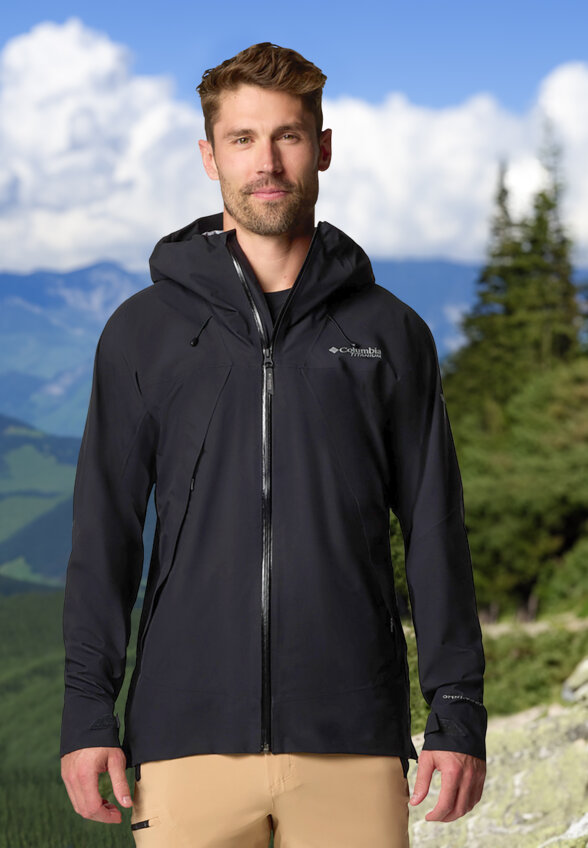 Куртка мембранная мужская Columbia Northwest Explorer 3 L Shell, Черный