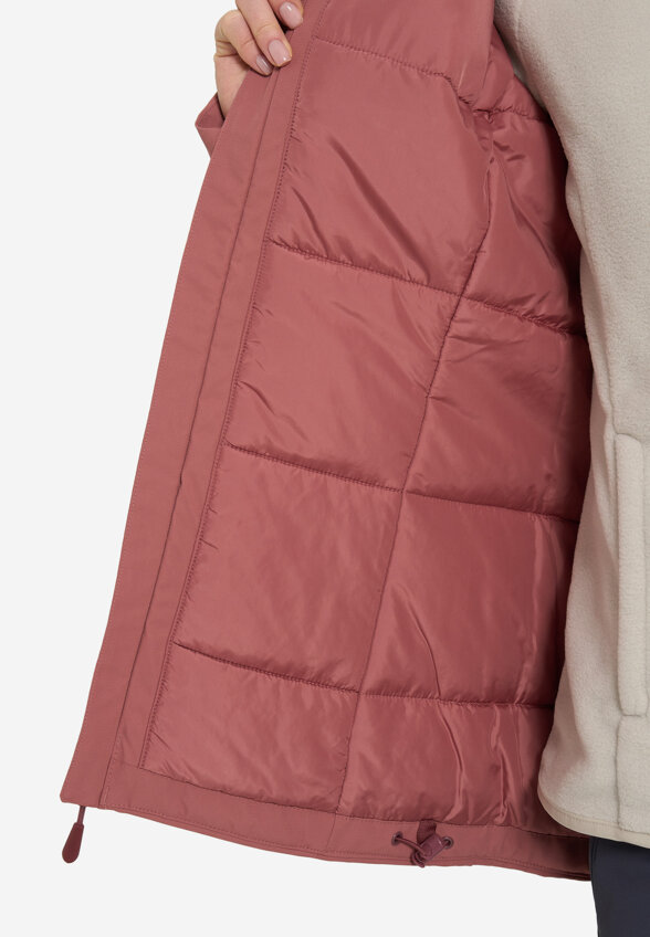 Куртка утепленная женская Jack Wolfskin Wisper, Красный