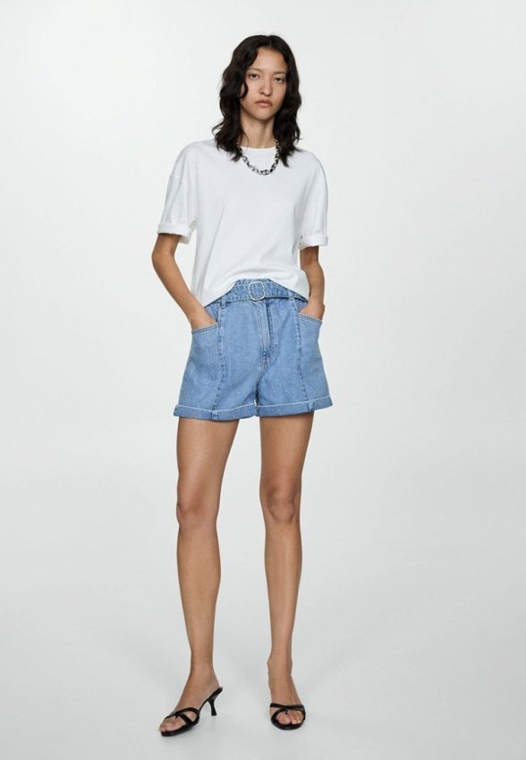 Шорты джинсовые Mango