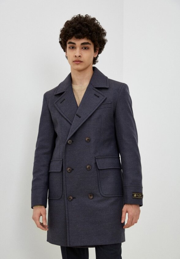 Пальто двубортное Bazioni