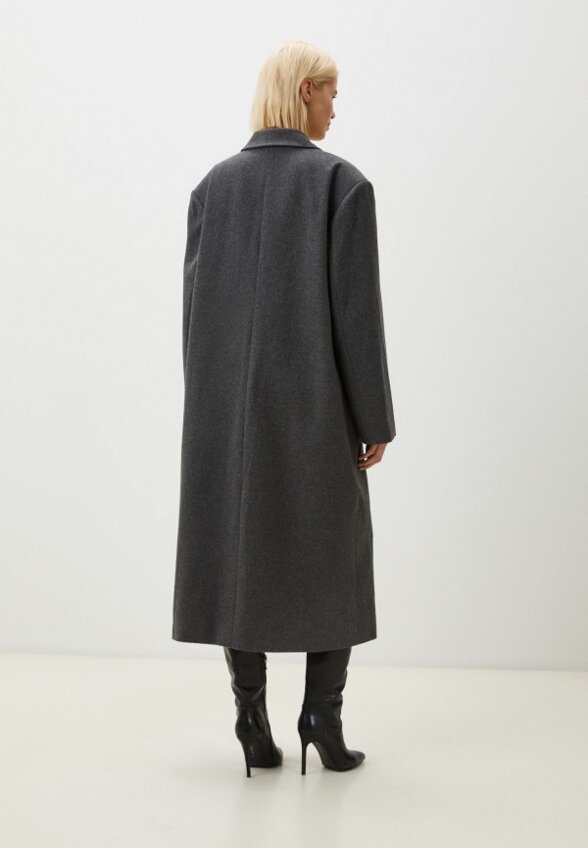 Пальто однобортное AME