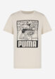 Футболка для мальчиков PUMA ESS+ Mid 90s Graphic, Бежевый7  - превью