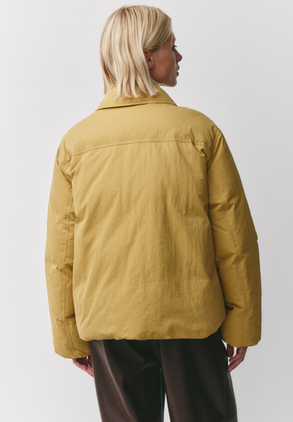 Куртка с натуральным утеплителем из пуха и пера