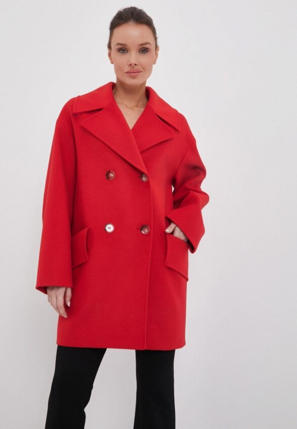 Пальто двубортное ReaLegenda