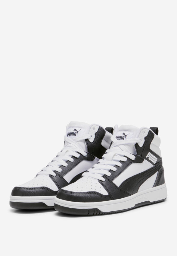 Кеды детские PUMA Rebound V6 Mid Jr, Белый