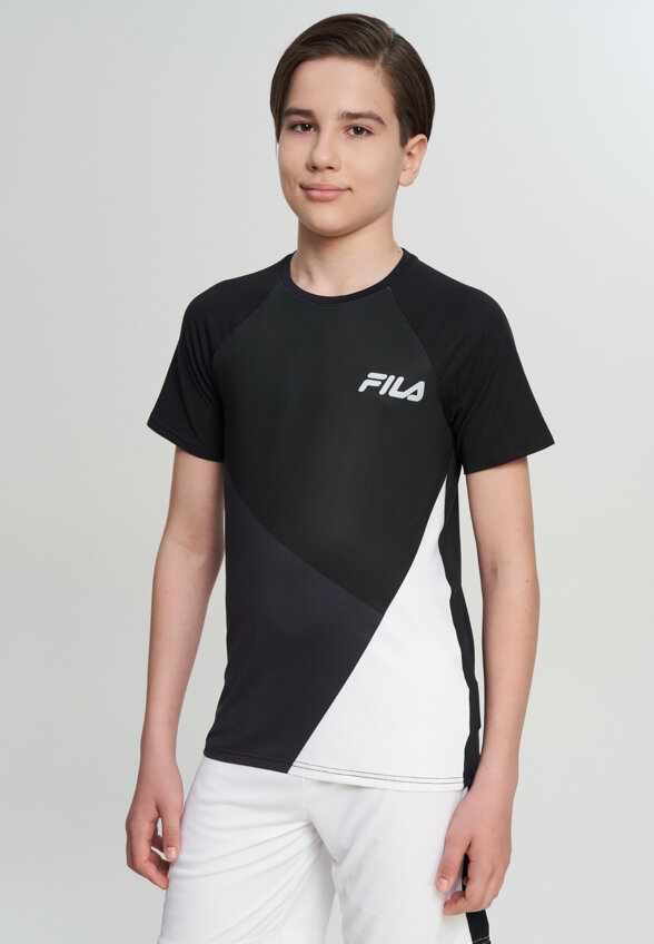 Футболка для мальчиков FILA, Черный