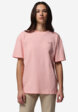 Футболка женская оверсайз Columbia Rolling Bend Graphic Oversized Tee, Розовый1  - превью