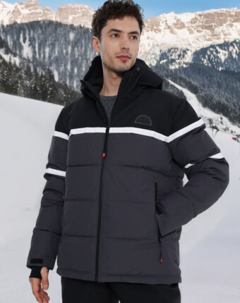 Куртка горнолыжная мужская Ellesse, Серый женщинам