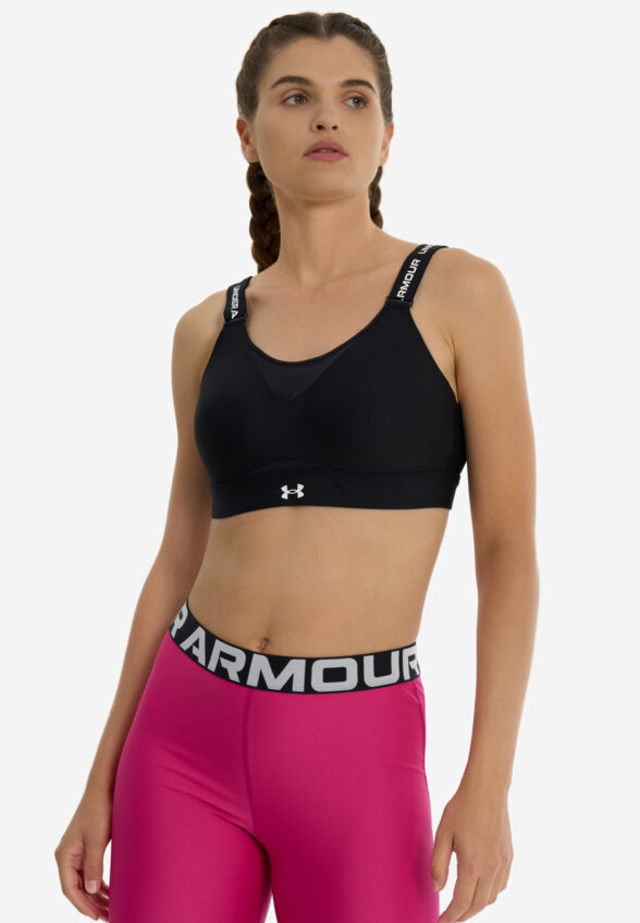 Топ бра спортивный Under Armour Infinity, Черный