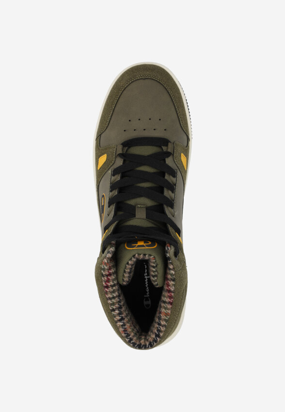 Кеды мужские Champion Rebound Mid Winterized, Зеленый