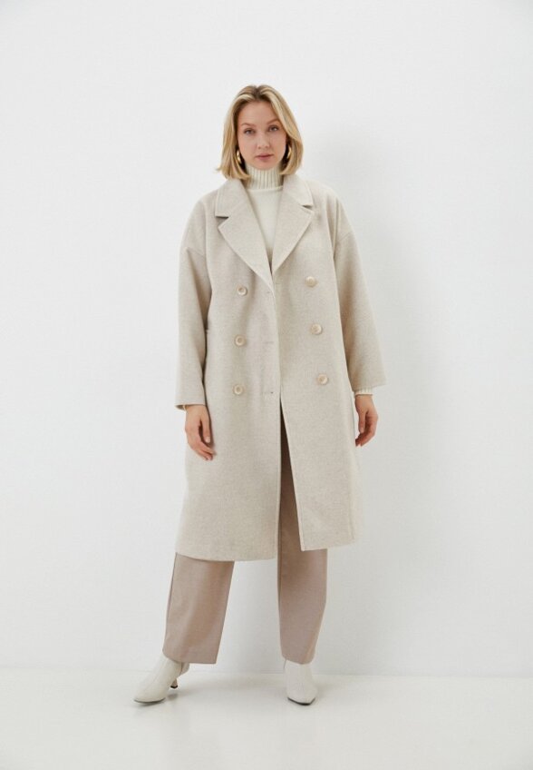 Пальто двубортное Modress