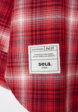 Рубашка в клетку для девочек из коллекции SELA ARCHIVE4  - превью