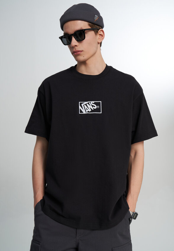 Футболка мужская Vans Blocked Box Loose SS, Черный
