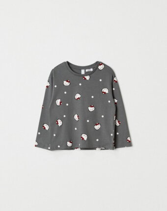Лонгслив с принтом Hello Kitty для девочек детям