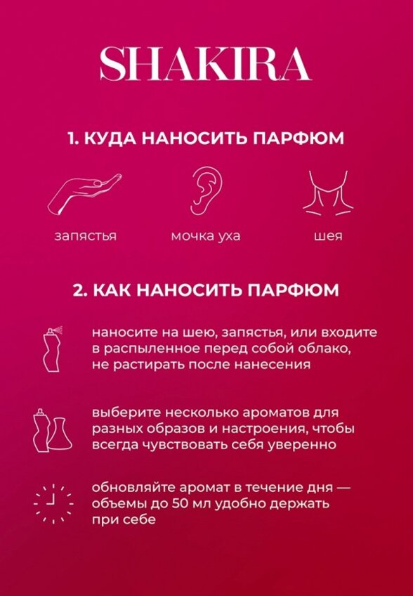 Парфюмерная вода Shakira