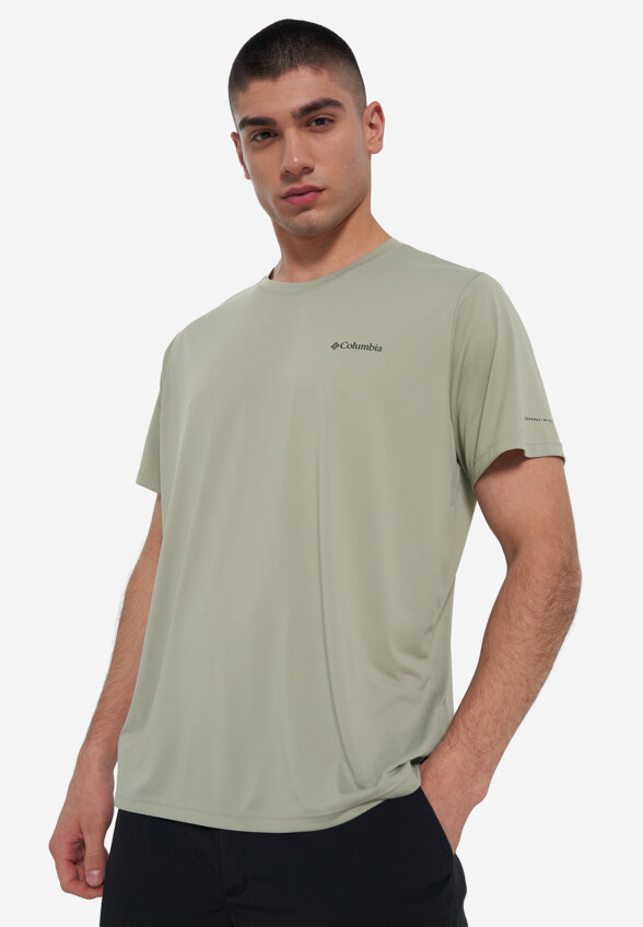 Футболка мужская Columbia Hike Crew, Зеленый