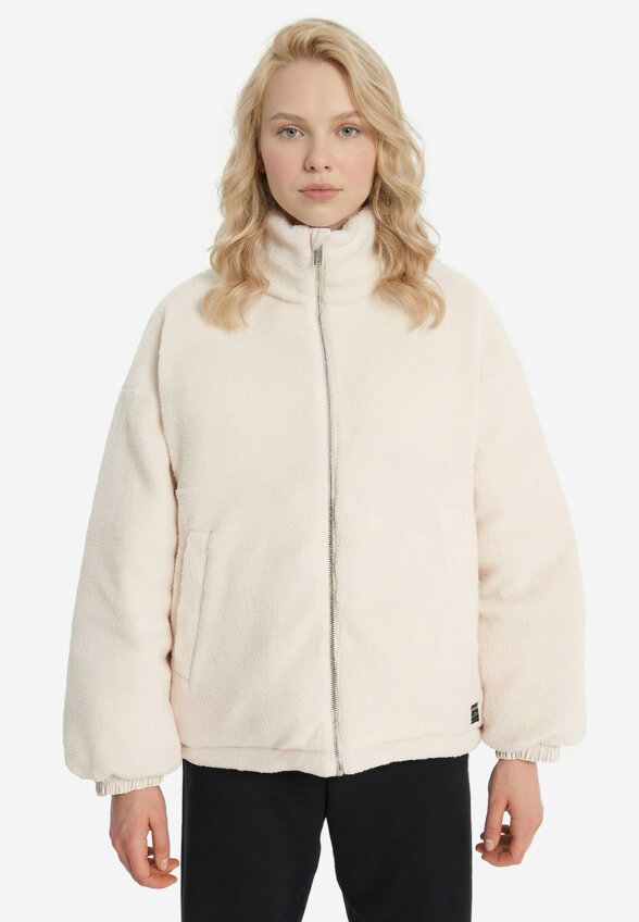 Пуховик женский оверсайз Termit, Бежевый