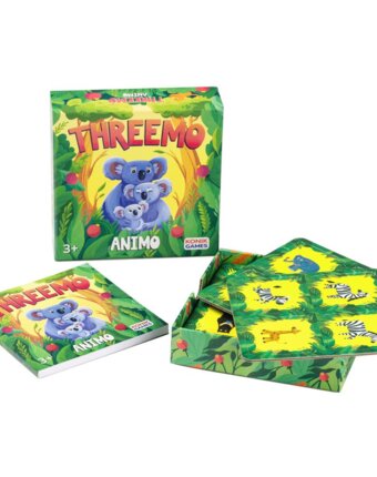 Детская настольная игра KONIK GAMES "Тримо Анимо", дикие животные детям