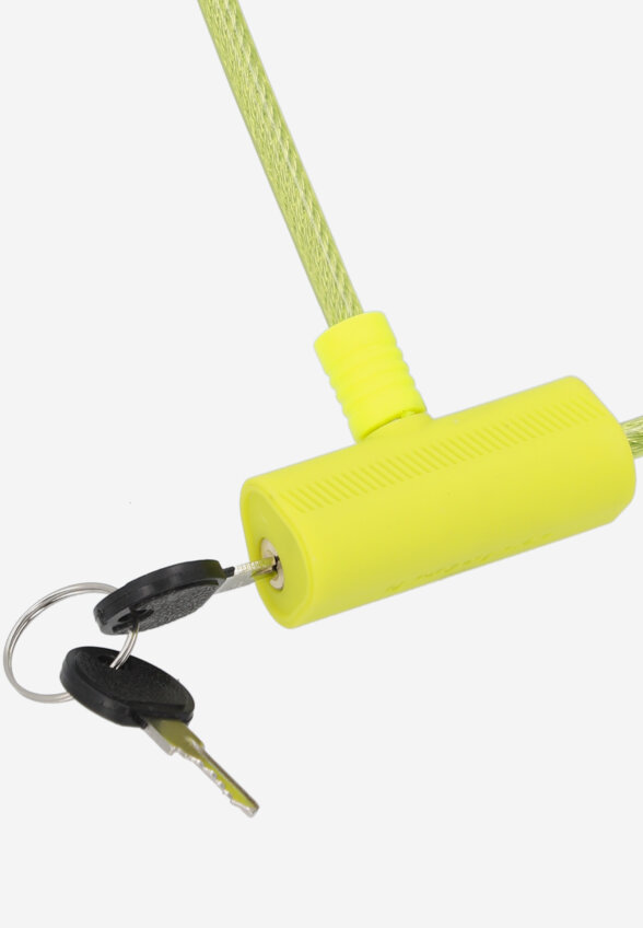 Замок велосипедный с ключами Cyclotech CLK-2, Зеленый