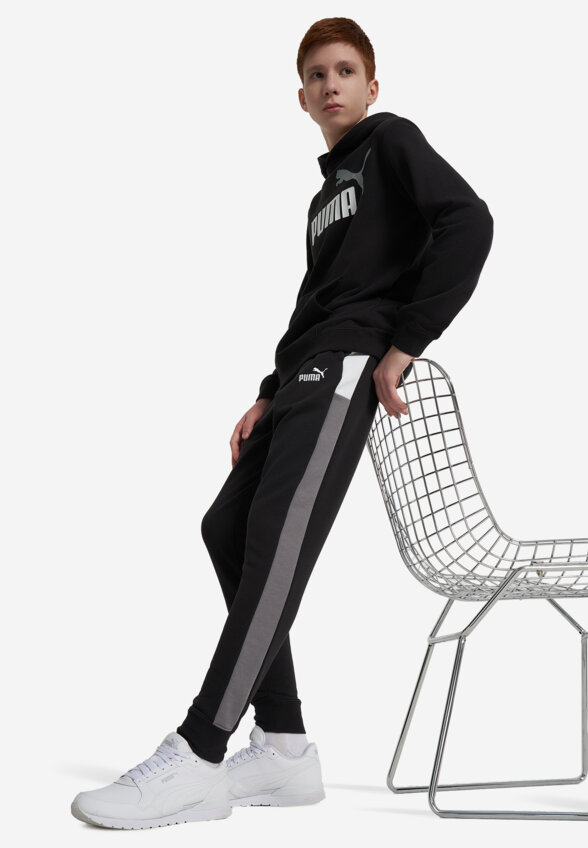Брюки для мальчиков PUMA Block, Черный