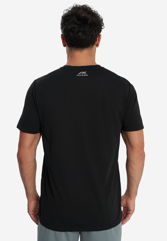 Футболка мужская Athlex Active day, Черный