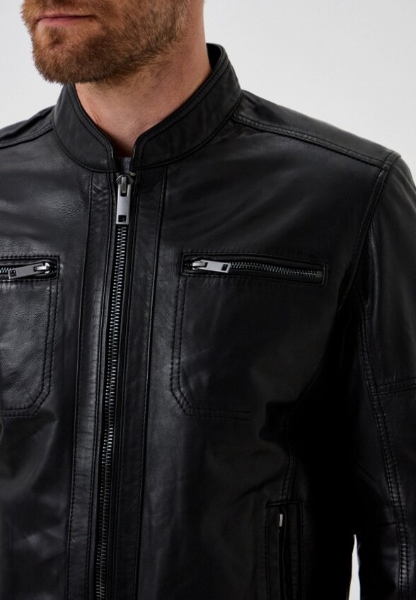 Куртка кожаная Urban Fashion for Men
