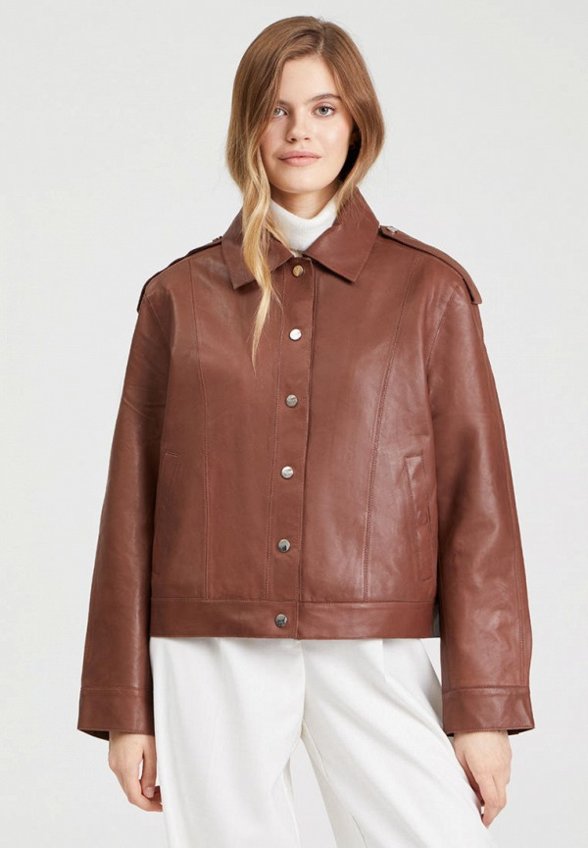 Куртка кожаная To Be Blossom
