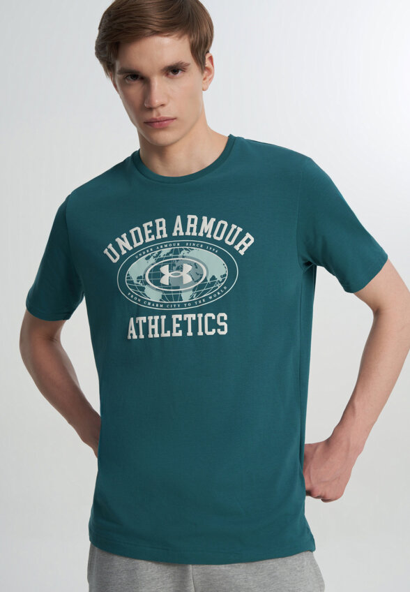 Футболка мужская Under Armour Globe, Зеленый