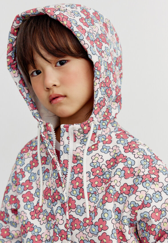 Ветровка Softshell на флисе для девочек