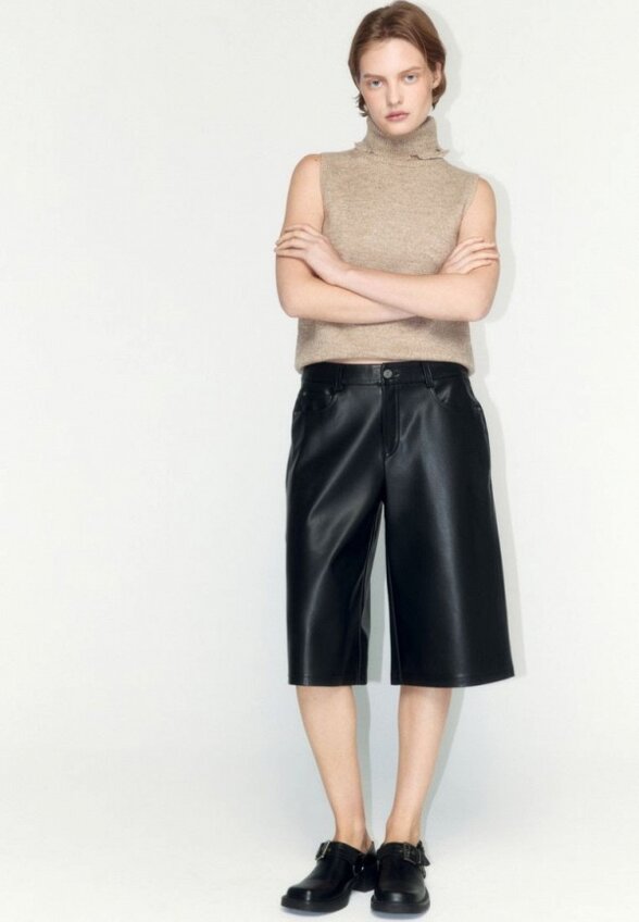 Шорты кожаные Befree