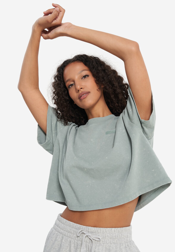 Футболка женская Under Armour Wash, Зеленый