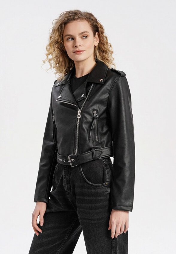 Куртка кожаная Твое